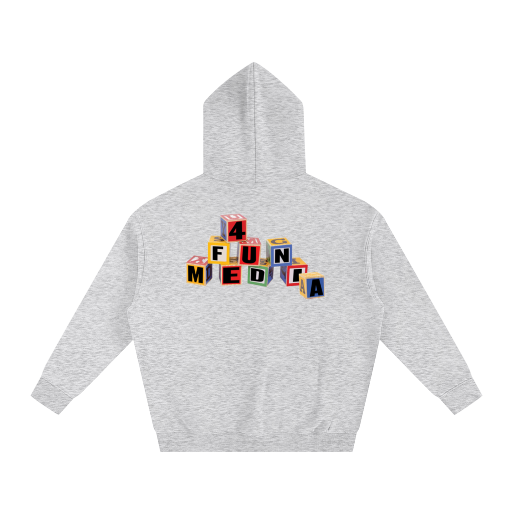 4Fun Media "roll the dice" Grey Hoodie (LIMITED STOCK)