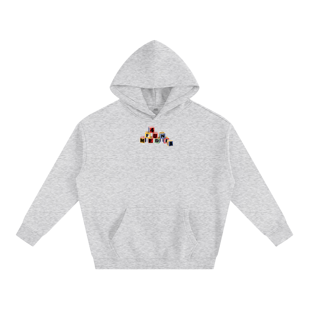 4Fun Media "roll the dice" Grey Hoodie (LIMITED STOCK)